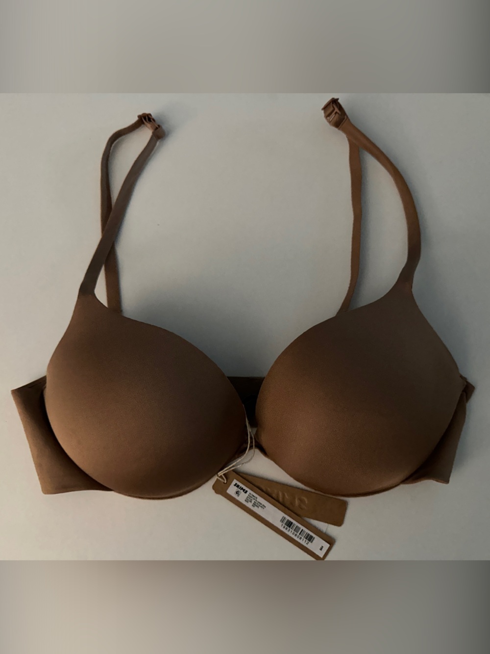 SKIMS Ultimate Pushup Plunge Bra in Sienna - NWT